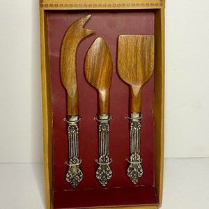 Global Market 3 Piece Cheese Serving Set